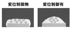 写真:極細同軸ケーブル 適用例