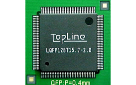QFP部品の実装例