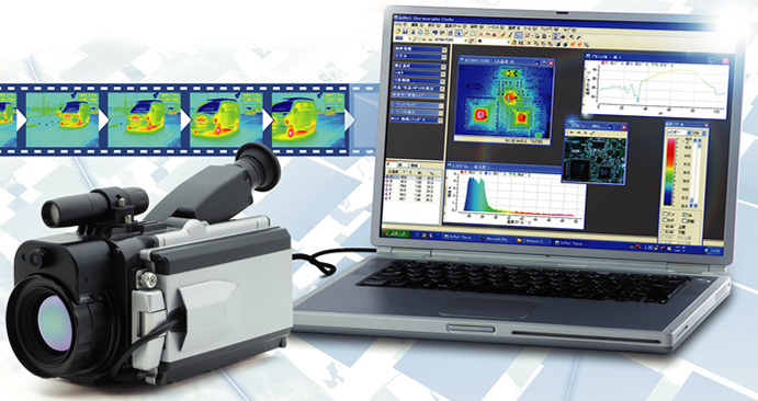 写真:高機能熱画像解析ソフトウェア InfReC Thermography Studio 5.1