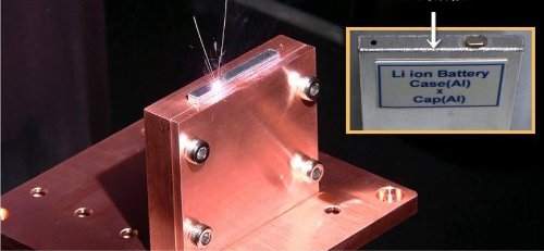 All Circumferences Welding of Rectangular Lithium-ion Battery