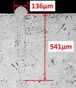 Melting Example (Stainless Plate)