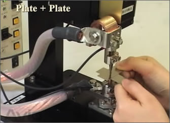 Welding of plate and plate