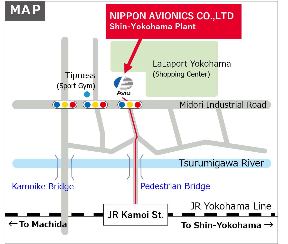Image：Shin-Yokohama Plant Map