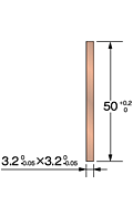 Image：Molybdenum Square Bar Shape