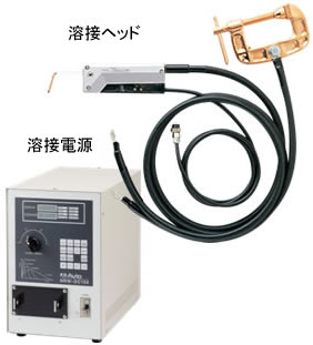 写真：溶接ヘッド/溶接電源