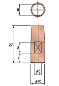 図：EH-F形状