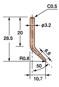 図：EL-125形状